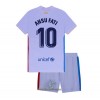 Officiële Voetbalshirt + Korte Broek FC Barcelona Ansu Fati 10 Uit 2021-22 - Kids